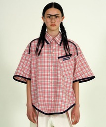 TUCKSHOP（タックショップ）の「【ZOZO限定】CHECK PIPING SHIRT / チェック パイピング シャツ（シャツ/ブラウス）」