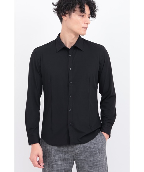 TORNADO MART（トルネードマート）の「ﾈｱﾝﾄﾞﾛｽJQｼﾞｬｰｼﾞｰｽﾄﾚｯﾁｼｬﾂ（シャツ/ブラウス・メンズ・ブラック/グレー系その他2/ホワイト・M/LL/L）」の2枚目の写真