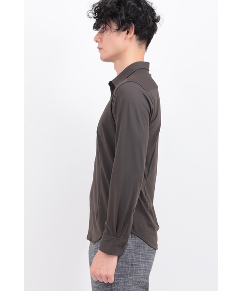 TORNADO MART（トルネードマート）の「ﾈｱﾝﾄﾞﾛｽJQｼﾞｬｰｼﾞｰｽﾄﾚｯﾁｼｬﾂ（シャツ/ブラウス・メンズ・ブラック/グレー系その他2/ホワイト・M/LL/L）」の8枚目の写真