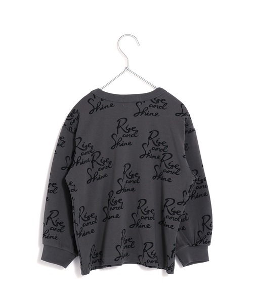 MAKE YOUR DAY（メイクユアデイ）の「3総柄リブ長袖Tシャツ■80～140cm（Tシャツ/カットソー・キッズ・ブラック/イエロー/チャコールグレー・110/140/130/80/120/100/90）」の6枚目の写真