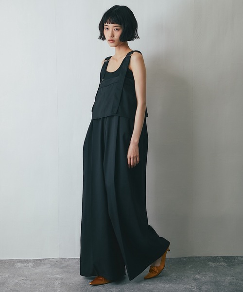 あずきなこ　サロペット 2025spring ayane 深Vサロペット 815331 〜ayane〜 | sele