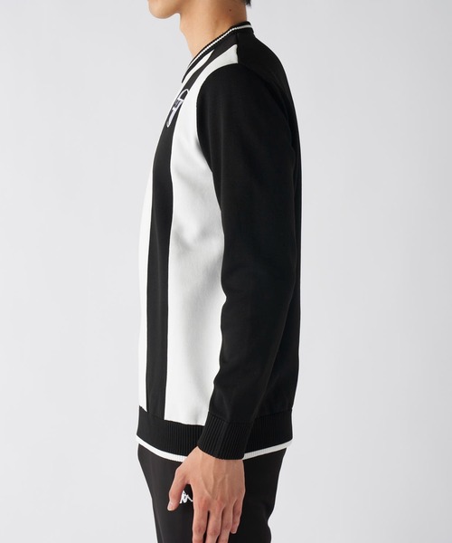 Kappa（カッパ）の「Vネックセーター（ニット/セーター・メンズ・ホワイト/ブラック・X-LARGE/LARGE/XX-LARGE）」の6枚目の写真