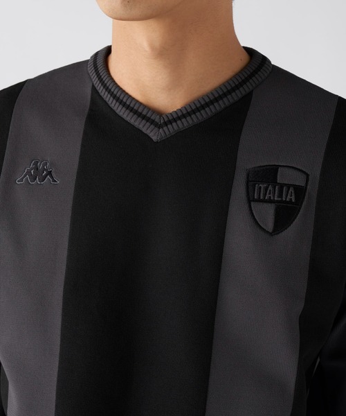 Kappa（カッパ）の「Vネックセーター（ニット/セーター・メンズ・ホワイト/ブラック・X-LARGE/LARGE/XX-LARGE）」の13枚目の写真