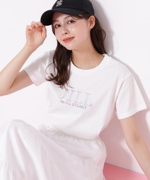 JILL by JILL STUART | ◇オーガニックコットン刺繍＆ホットフィットロゴTシャツ(Tシャツ/カットソー)