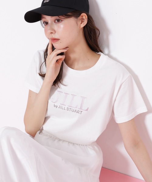 JILLSTUART - ぷにぷに 新品、未使用 JILL STUART HOPE T シャツ 楽天市場】オーガニック刺繍ロゴTシャツ JILL by JILL STUART