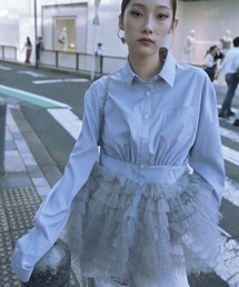 ハニーミーハニー　リボンシャツ 2025年最新】Honey mi Honey レディース 長袖 シャツ・ブラウス