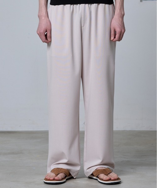 Vini（ヴィニ）の「【Vini】ワイドバンディングスラックス（スラックス・メンズ・クリーム/グレー/ブラック/ベージュ・LARGE/MEDIUM/SMALL/X-LARGE）」の10枚目の写真