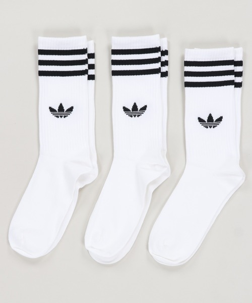 adidas/アディダス】ハイソックス/3足組（ソックス/靴下）｜adidas