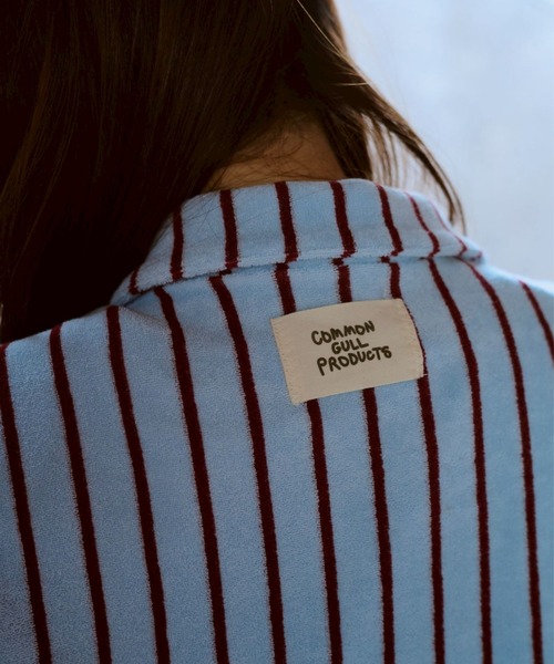 common gull products.(コモンガルプロダクツ)の「夏の手のひらの上にあるシャツ(シャツ/ブラウス・レディース・ブルー系/イエロー系・LARGE/MEDIUM/SMALL)」の21枚目の写真