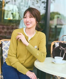 ケーブルニット」に該当するイエロー/黄色系のファッション通販