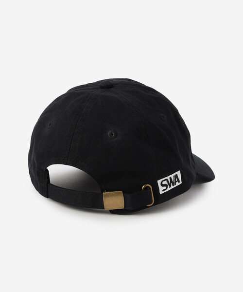Bshop（ビショップ）の「STUDIO WEAREALLANIMALS | Animals Letter CAP（キャップ・レディース・ブラック・ONE）」の4枚目の写真