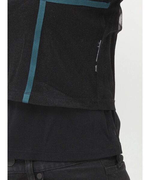 MURUA(ムルーア)の「コードビスチェデザインレイヤードトップス(Tシャツ/カットソー・レディース・ブラウン/ブラック・FREE)」の17枚目の写真