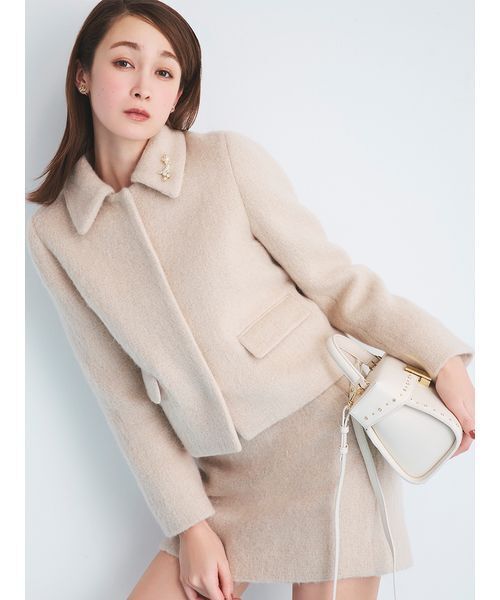 CELFORD ステンカラーショートジャケット セール】ステンカラーショートジャケット（ブルゾン）｜CELFORD（セル