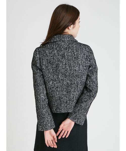 セール】ステンカラーショートジャケット（ブルゾン）｜CELFORD（セル