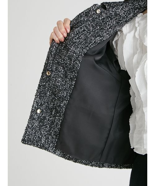 セール】ステンカラーショートジャケット（ブルゾン）｜CELFORD（セル