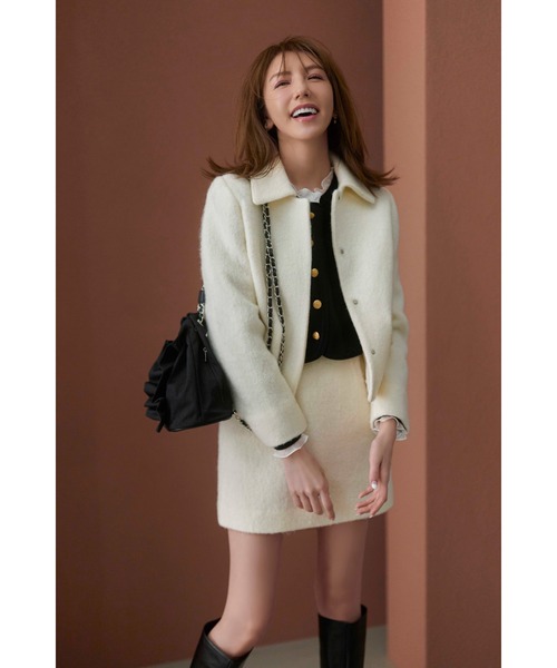 CELFORD（セルフォード）の「パールニットブルゾン（ブルゾン）」 - WEAR