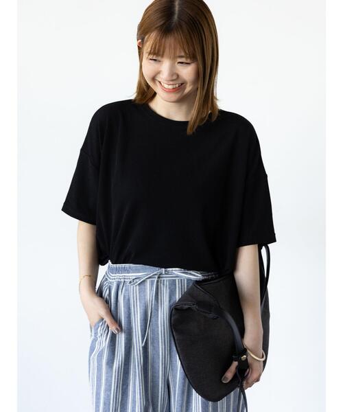 Lugnoncure(ルノンキュール)の「シアースラブテレコオーバートップス(その他トップス・レディース・パープル/オフホワイト/ブラック/ミント/ブラウン・F)」の2枚目の写真
