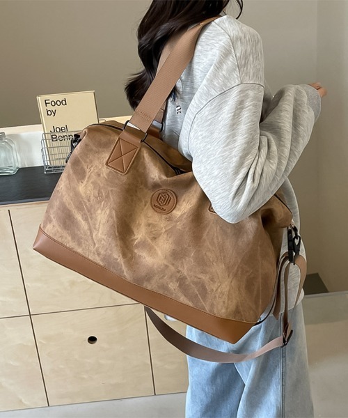 blackdia ocean（ブラックダイヤオーシャン）の「blackdia ocean 2タイプ ショルダー ボストンバッグ（ボストンバッグ・レディース・ブラック/グレー系その他/ブラック系その他/オフホワイト/ライトブラウン/ピンク/ピンク系その他・FREE）」の5枚目の写真