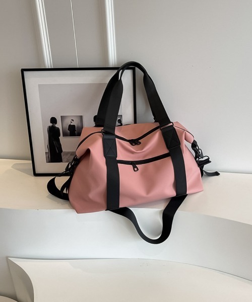 blackdia ocean（ブラックダイヤオーシャン）の「blackdia ocean 2タイプ ショルダー ボストンバッグ（ボストンバッグ・レディース・ブラック/グレー系その他/ブラック系その他/オフホワイト/ライトブラウン/ピンク/ピンク系その他・FREE）」の10枚目の写真