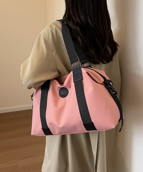 blackdia ocean（ブラックダイヤオーシャン）の「blackdia ocean 2タイプ ショルダー ボストンバッグ（ボストンバッグ・レディース・ブラック/グレー系その他/ブラック系その他/オフホワイト/ライトブラウン/ピンク/ピンク系その他・FREE）」の15枚目の写真