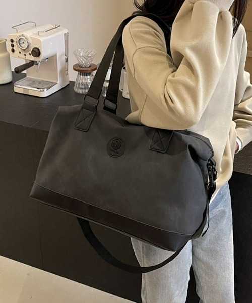 blackdia ocean（ブラックダイヤオーシャン）の「blackdia ocean 2タイプ ショルダー ボストンバッグ（ボストンバッグ・レディース・ブラック/グレー系その他/ブラック系その他/オフホワイト/ライトブラウン/ピンク/ピンク系その他・FREE）」の21枚目の写真