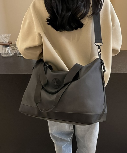 blackdia ocean（ブラックダイヤオーシャン）の「blackdia ocean 2タイプ ショルダー ボストンバッグ（ボストンバッグ・レディース・ブラック/グレー系その他/ブラック系その他/オフホワイト/ライトブラウン/ピンク/ピンク系その他・FREE）」の18枚目の写真