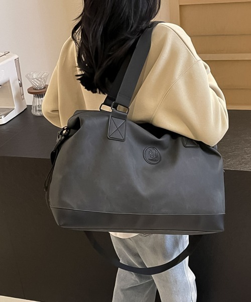 blackdia ocean（ブラックダイヤオーシャン）の「blackdia ocean 2タイプ ショルダー ボストンバッグ（ボストンバッグ・レディース・ブラック/グレー系その他/ブラック系その他/オフホワイト/ライトブラウン/ピンク/ピンク系その他・FREE）」の22枚目の写真