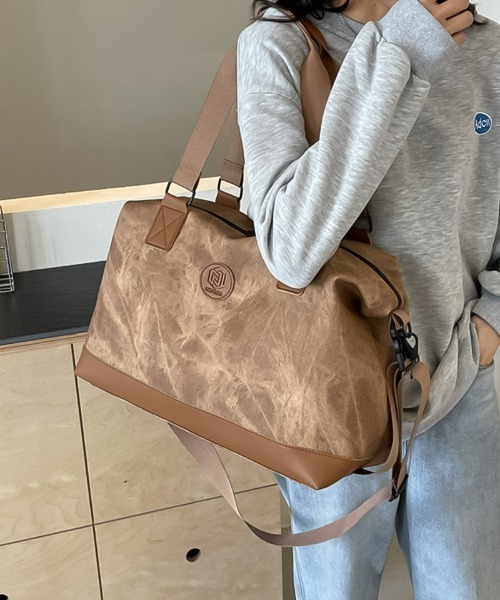 blackdia ocean（ブラックダイヤオーシャン）の「blackdia ocean 2タイプ ショルダー ボストンバッグ（ボストンバッグ・レディース・ブラック/グレー系その他/ブラック系その他/オフホワイト/ライトブラウン/ピンク/ピンク系その他・FREE）」の20枚目の写真