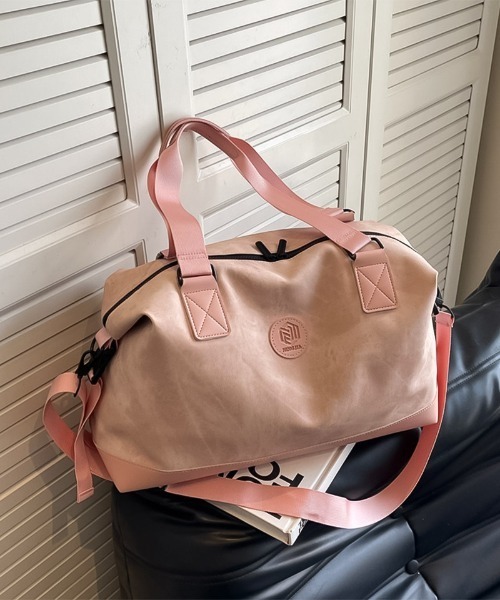blackdia ocean（ブラックダイヤオーシャン）の「blackdia ocean 2タイプ ショルダー ボストンバッグ（ボストンバッグ・レディース・ブラック/グレー系その他/ブラック系その他/オフホワイト/ライトブラウン/ピンク/ピンク系その他・FREE）」の8枚目の写真