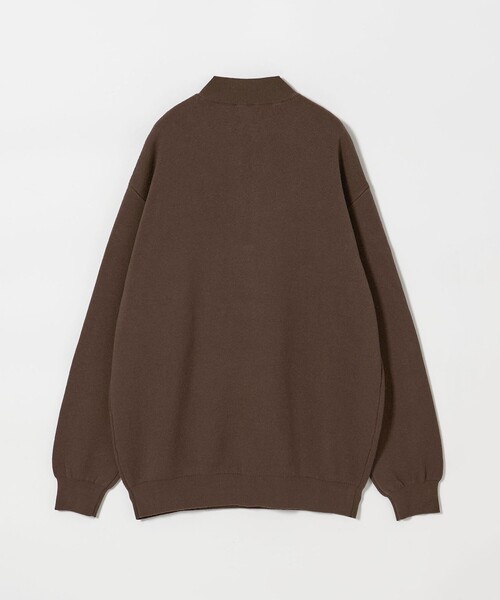 Steven Alan＞ CTN/CA ハーフ ジップ スタンドネック ニット