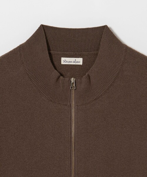 【ABB】silk blend ALAN ニット　ブラウン ABB】silk blend ALAN ニット ブラウン スティーブンアランのニット