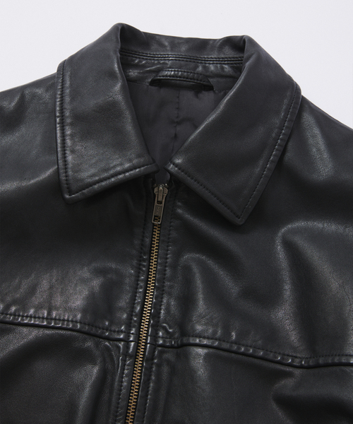JOURNAL STANDARD シープレザーライダースブルゾン JOURNAL STANDARD（ジャーナルスタンダード）の「シープ レザー