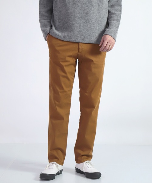 SPELLBOUND（スペルバウンド）の「[SPELLBOUND / スペルバウンド] ISKOリラクシングトラウザー（チノパンツ・メンズ・ライトブラウン/ダークグリーン/キャメル/グリーン・28inch/32inch/34inch/30inch）」の4枚目の写真