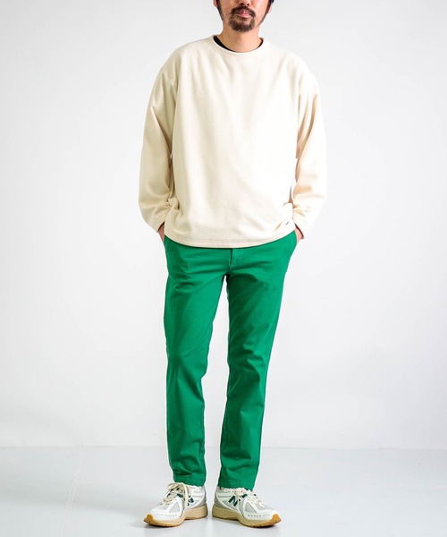 SPELLBOUND（スペルバウンド）の「[SPELLBOUND / スペルバウンド] ISKOリラクシングトラウザー（チノパンツ・メンズ・ライトブラウン/ダークグリーン/キャメル/グリーン・28inch/32inch/34inch/30inch）」の10枚目の写真