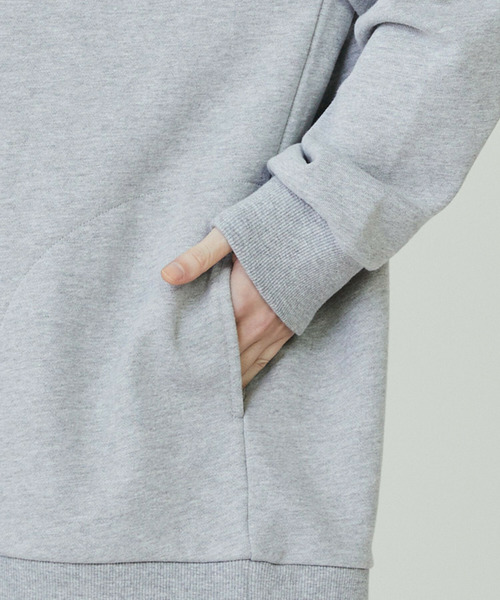 FRAPBOIS(フラボア)の「パーキートレーナー(スウェット・レディース・グレー/ネイビー・2/1)」の21枚目の写真