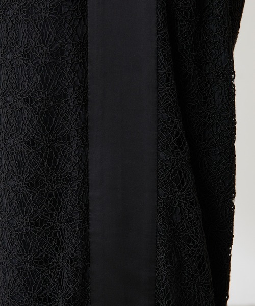 COLLAGE GALLARDAGALANTE（コラージュガリャルダガランテ）の「レースワイドパンツ（その他パンツ・レディース・ブラック/オフホワイト・FREE）」の11枚目の写真