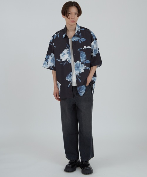 improves(インプローブス)の「ルーズシルエット 加工 デニムパンツ(デニムパンツ・メンズ・ネイビー/ブルー/ブラック・LARGE/MEDIUM)」の7枚目の写真