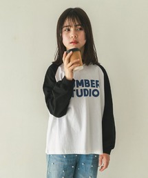 jeans-b | jeans-b/ジーンズベー NUMBER STUDIO　ロングTシャツ(Tシャツ/カットソー)