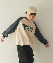 jeans-b（ジーンズベー）の「jeans-b/ジーンズベー NUMBER STUDIO　ロングTシャツ（Tシャツ/カットソー）」
