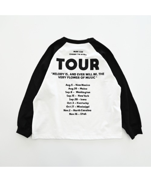 jeans-b（ジーンズベー）の「jeans-b/ジーンズベー NUMBER STUDIO　ロングTシャツ（Tシャツ/カットソー・キッズ・ベージュ/サンドベージュ/オフホワイト・160cm/150cm/140cm/130cm）」の16枚目の写真