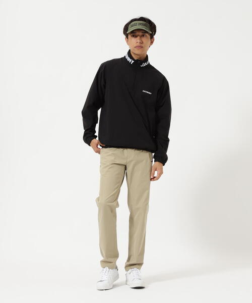 セール】【Jack Bunny!!】裏メッシュハーフジップアップブルゾン