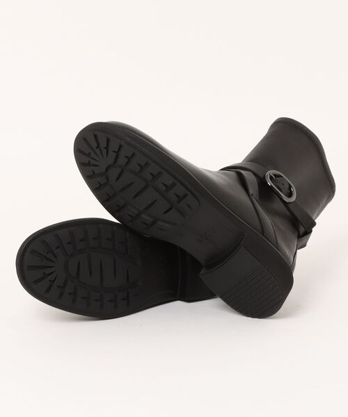 ECCO（エコー）の「大人カジュアル METROPOLE AMSTERDAM バックルストラップ付きショートブーツ プレミアムレザー使用 本革（ブーツ・メンズ・ブラック・35/36/37/38/39）」の3枚目の写真