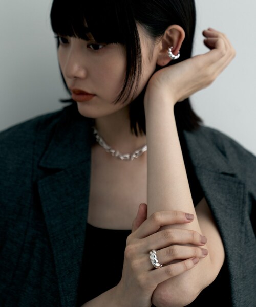 COCOSHNIK ONKITSCH(ココシュニックオンキッチュ)の「シルバー サンマルコリング(リング・レディース・シルバー・14/12)」の3枚目の写真