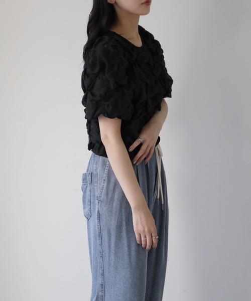 model：164cm. 着用サイズ；FREE