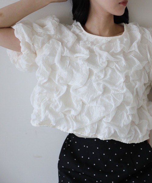 model：164cm. 着用サイズ；FREE