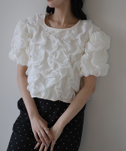 model：164cm. 着用サイズ；FREE