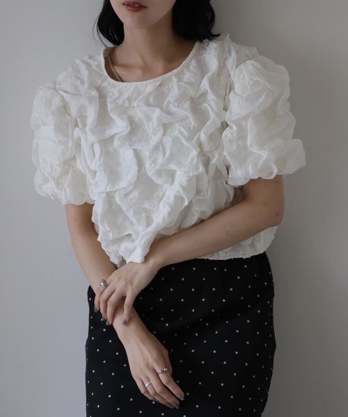 model：164cm. 着用サイズ；FREE