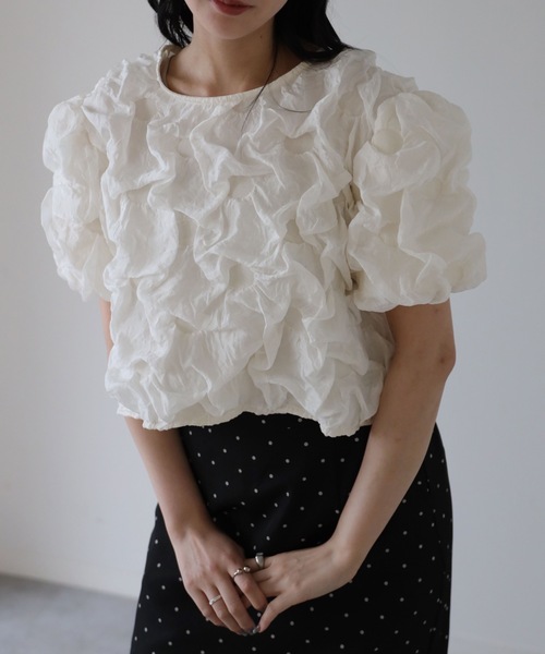 model：164cm. 着用サイズ；FREE