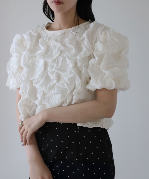 model：164cm. 着用サイズ；FREE