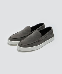 PELLICO SUNNY（ペリーコサニー）の「BARTEX メンズ スウェード スリッポン 2.5cm GRAY（スリッポン）」